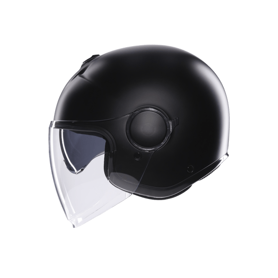 Agv Eteres Mono Matt Black Açık Kask - Açık Kasklar