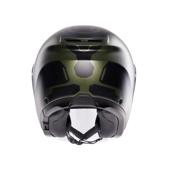 Agv Irides Sakai Matt Green Black Açık Kask - Açık Kasklar