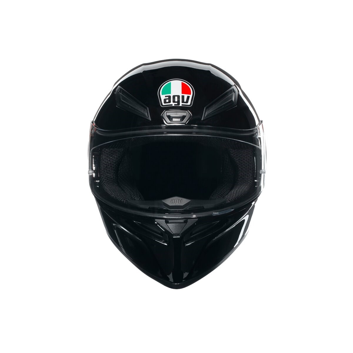 Agv K1 S Mono Black Kapalı Kask - Kapalı Kasklar