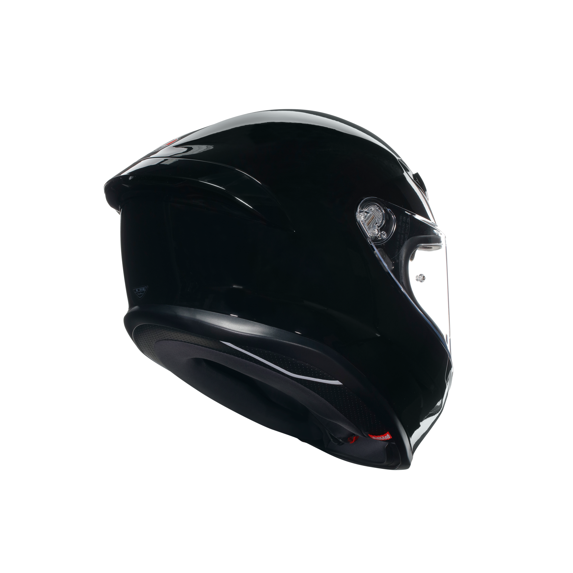 Agv K6 S  Black Mono Kapalı Kask - Kapalı Kasklar