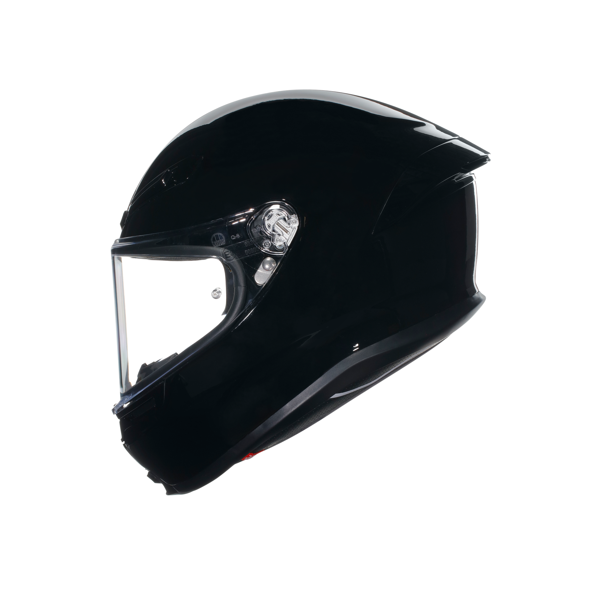 Agv K6 S  Black Mono Kapalı Kask - Kapalı Kasklar