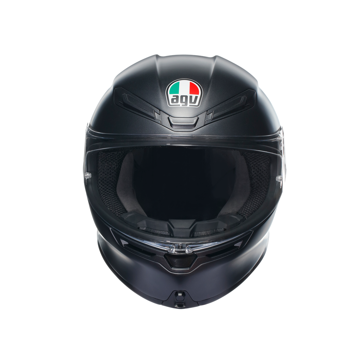Agv K6 S Mono Matt Black  Kapalı Kask - Kapalı Kasklar