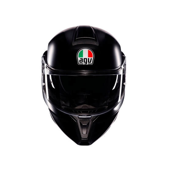 Agv Streetmodular Mono Matt Black Çene Açılır Kask - Çene Açılır Kasklar