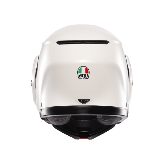 Agv Streetmodular Mono Matt Materia White Çene Açılır Kask - Çene Açılır Kasklar