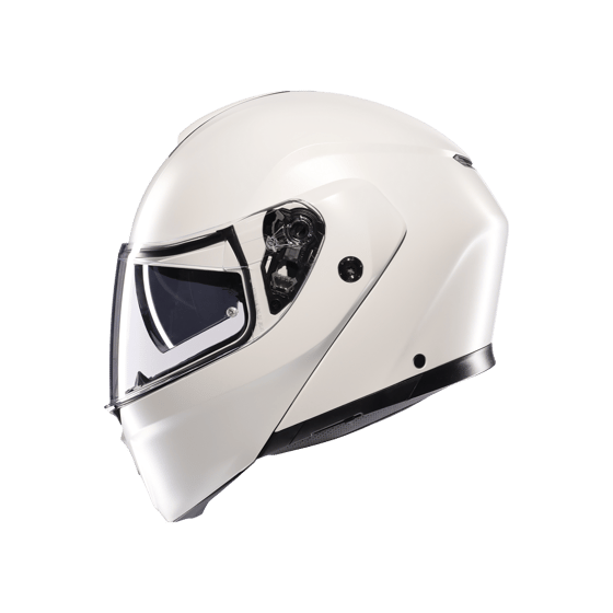Agv Streetmodular Mono Matt Materia White Çene Açılır Kask - Çene Açılır Kasklar