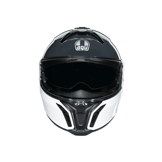 Agv Tourmodular Mlt Balance White Grey Red Çene Açılır Kask - Çene Açılır Kasklar
