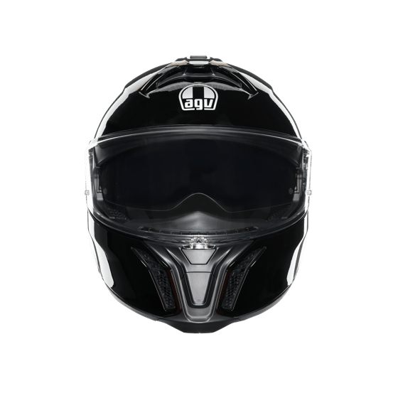 Agv Tourmodular Solid Mplk Black Çene Açılır Kask - Açık Kasklar