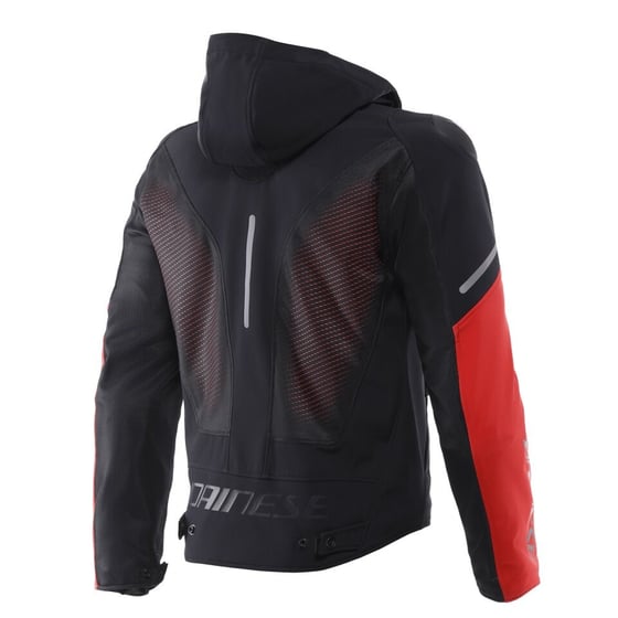 Dainese Super Sprint Black White Red Air Tekstil Mont - Montlar