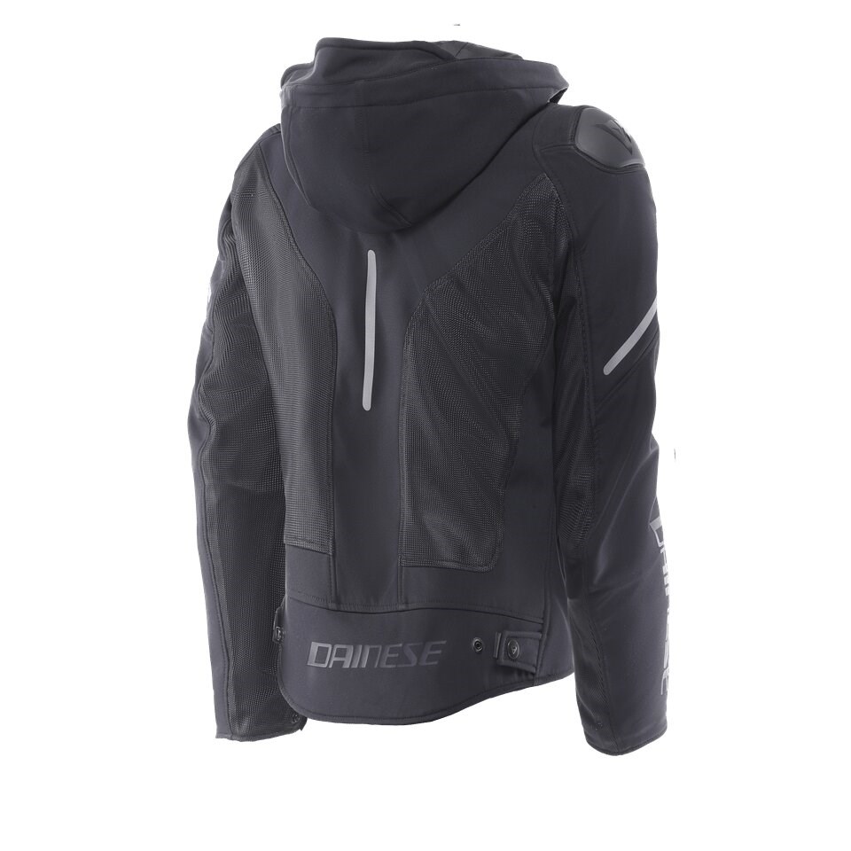 Dainese Super Sprint Black Air Black White Kadın Tekstil Mont - Montlar