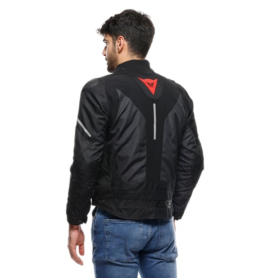 Dainese Super Sprint Black Red Lava D-Dry Mont - Montlar