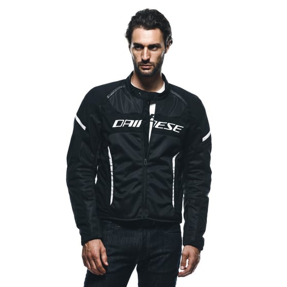 Dainese Air Frame 3 Black White Tekstil Mont - Montlar