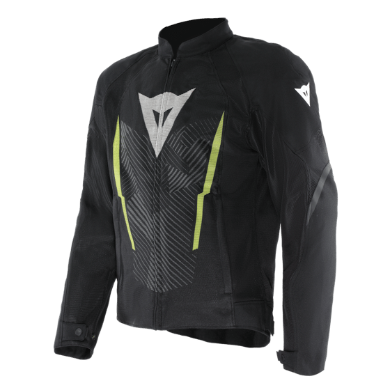 Dainese Herosphere Black White Yellow Fluo Air Tekstil Mont - Montlar