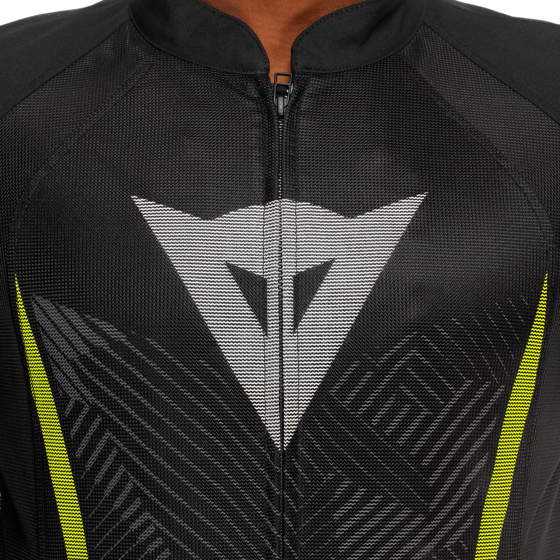 Dainese Herosphere Black White Yellow Fluo Air Tekstil Mont - Montlar