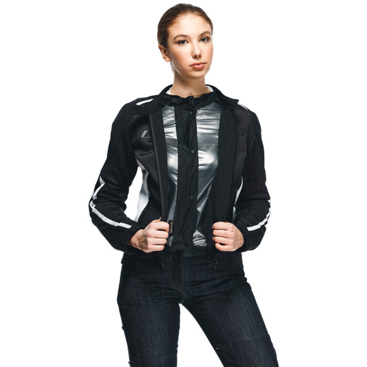Dainese Hydraflux 2 Air  Black White Kadın D-Dry Mont    - Montlar