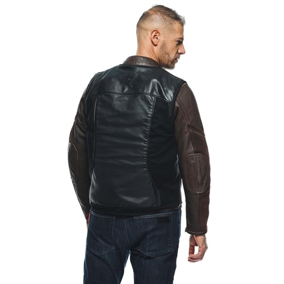 Dainese Smart Jacket Black Deri Airbag Yelek  - Smart Jacket