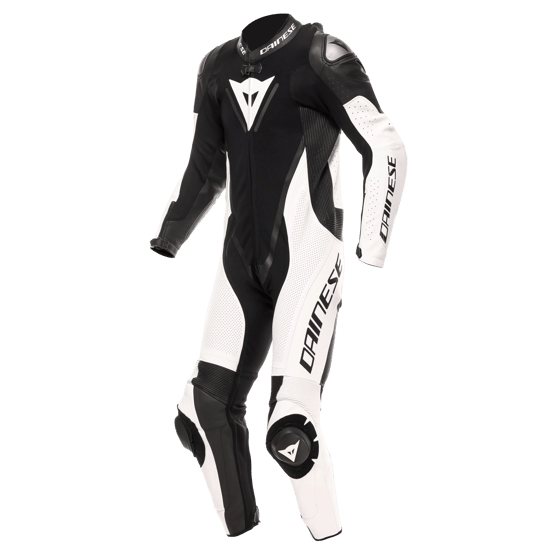 Dainese Demon Sprint Perf Suitblack White Deri Tulum - Tulumlar