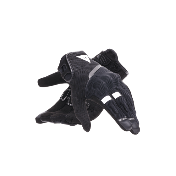 Dainese Metrax Black White Air Kadın Tekstil Eldiven - Eldivenler