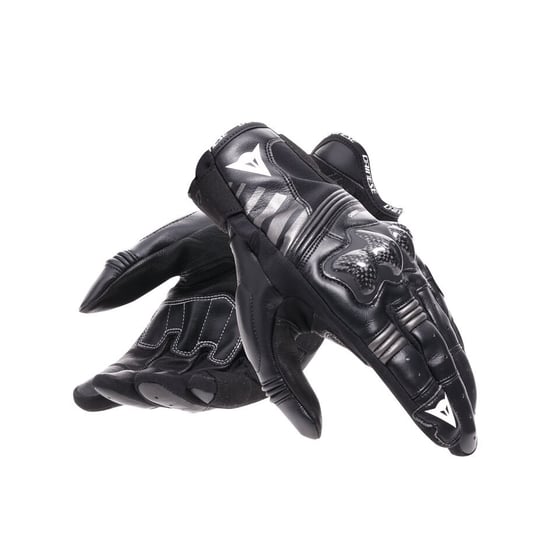 Dainese Reacto Carbon Black Ant Short Deri Eldiven - Eldivenler