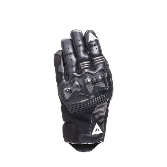 Dainese Reacto Carbon Black Ant Short Deri Eldiven - Eldivenler