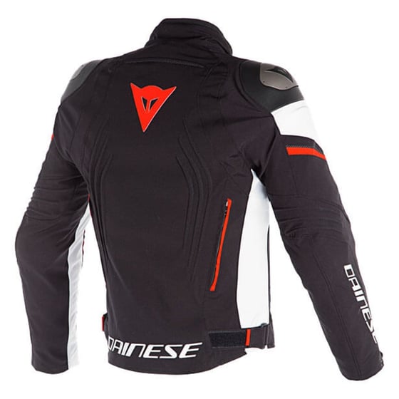 Dainese Racing-3 Black White Fluo Red D-Dry Mont   - Montlar