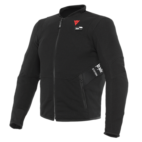 Dainese Smart Jacket Ls Black Airbag Tekstil Mont   - Montlar