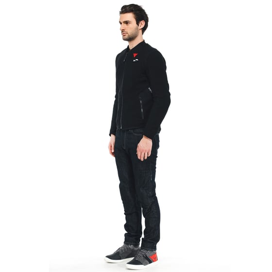 Dainese Smart Jacket Ls Black Airbag Tekstil Mont   - Montlar