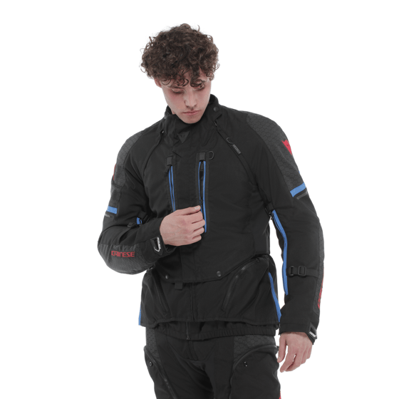 Dainese Super Adventure Black Blue ABSØLUTESHELL™  Mont - Montlar
