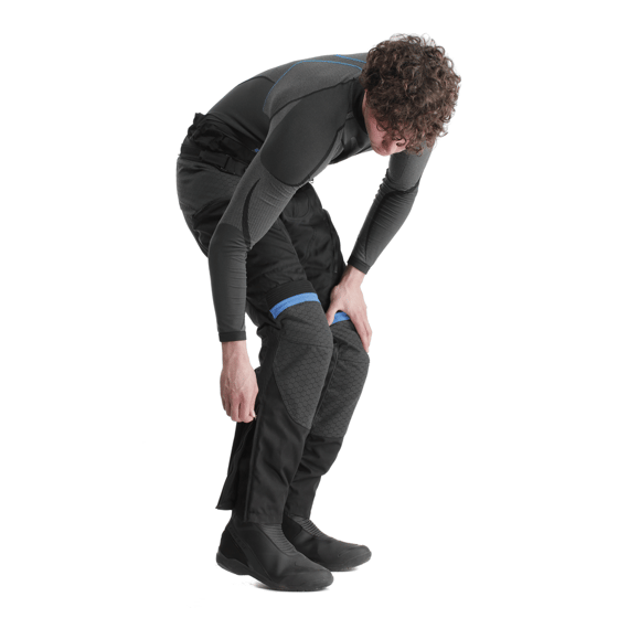 Dainese Super Adventure Black Blue  ABSØLUTESHELL™  Pantolon - Pantolonlar