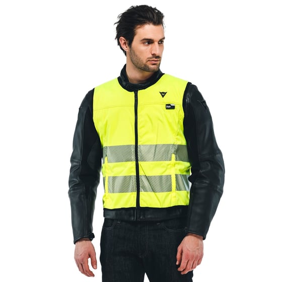 Dainese Smart Jacket  Hi Vis Fluo Yellow Airbag Yelek - Smart Jacket