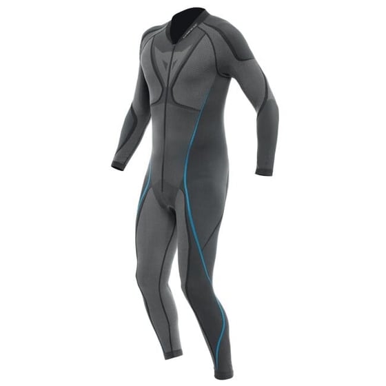 Dainese Dry Black Blue Tek Parça Termal İçlik  - Termal Kıyafetler