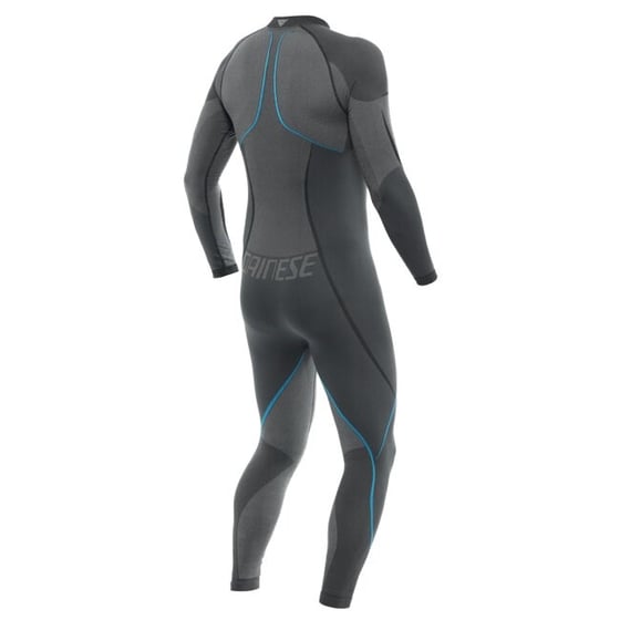 Dainese Dry Black Blue Tek Parça Termal İçlik  - Termal Kıyafetler