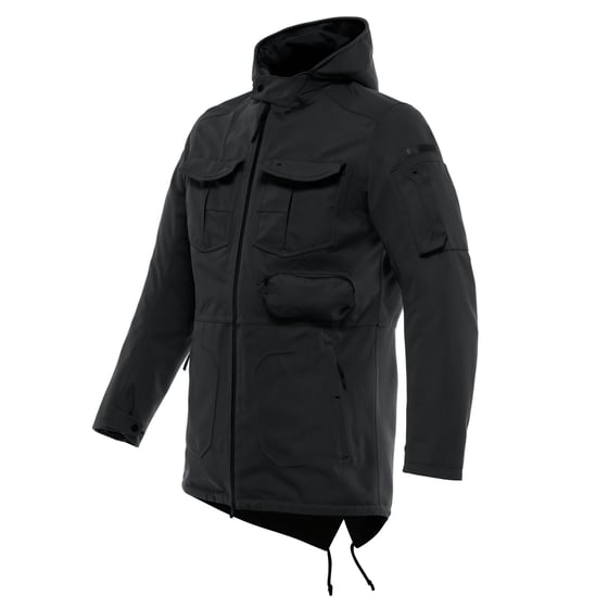 Dainese Duomo Black ABSØLUTESHELL™  Pro Parka Mont - Montlar