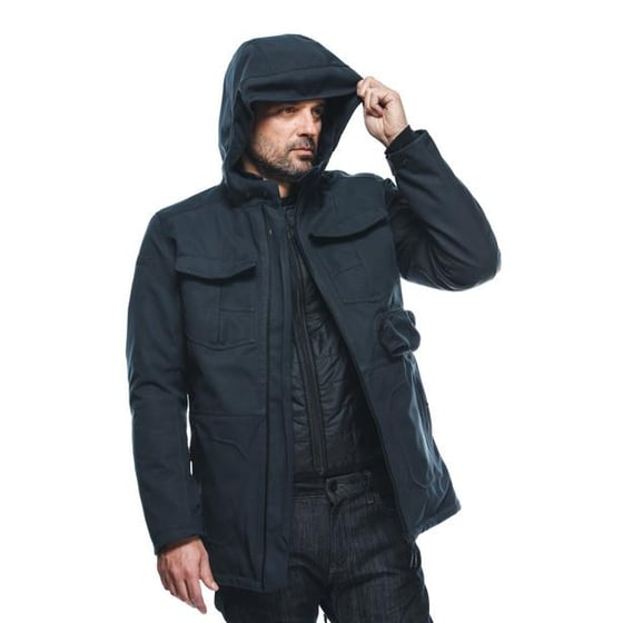 Dainese Duomo Black ABSØLUTESHELL™  Pro Parka Mont - Montlar