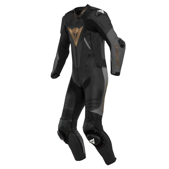 Dainese Laguna Seca 5 Lthr Suit Perf.Blk Ant.Tıbetan Platıum Tulum - Tulumlar