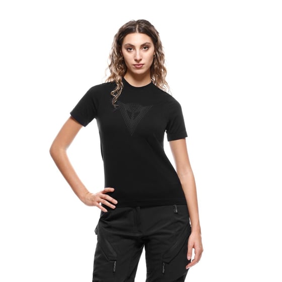 Dainese Quick Dry Black Kadın T-Shirt - T-Shirt