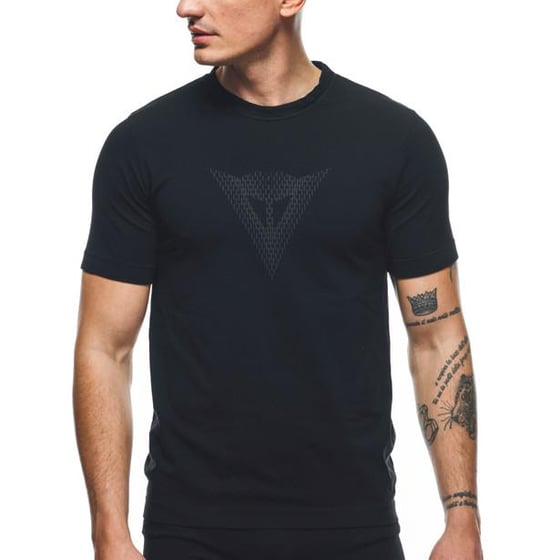 Dainese Quick Dry Tee Black T-Shirt - T-Shirt