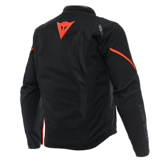 Dainese Smart Jacket LS Sport Black Fluo Red Airbag Tekstil Mont     - Smart Jacket