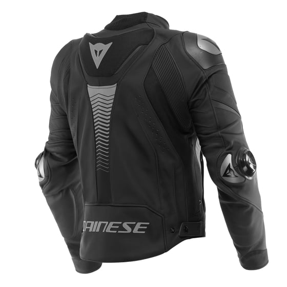 Dainese Super Speed 4 Black Matt Charcoal Gray Deri Mont - Montlar