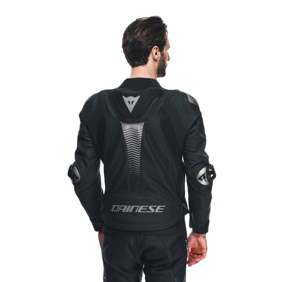 Dainese Super Speed 4 Black Matt Charcoal Gray Deri Mont - Montlar