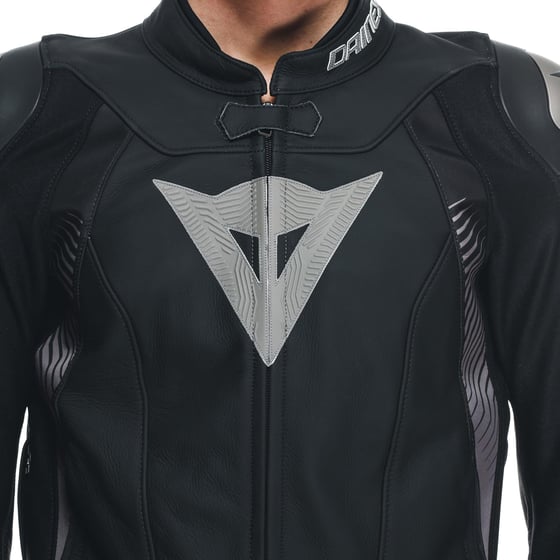 Dainese Super Speed 4 Black Matt Charcoal Gray Deri Mont - Montlar