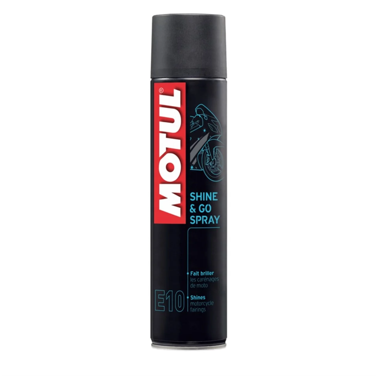 Motul E10 Shine & Go Spray 400 ML Motosiklet Temizleme - Motosiklet Bakım Ürünleri