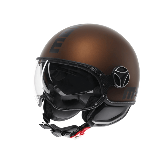 Momo Fgrt Evo Matt Espresso Black Açık Kask - Açık Kasklar