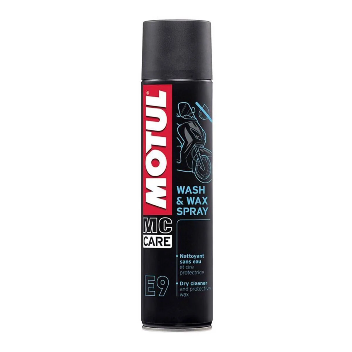 Motul Mc Care E9 Wash 400ml Hızlı Temizleyici - Motosiklet Bakım Ürünleri