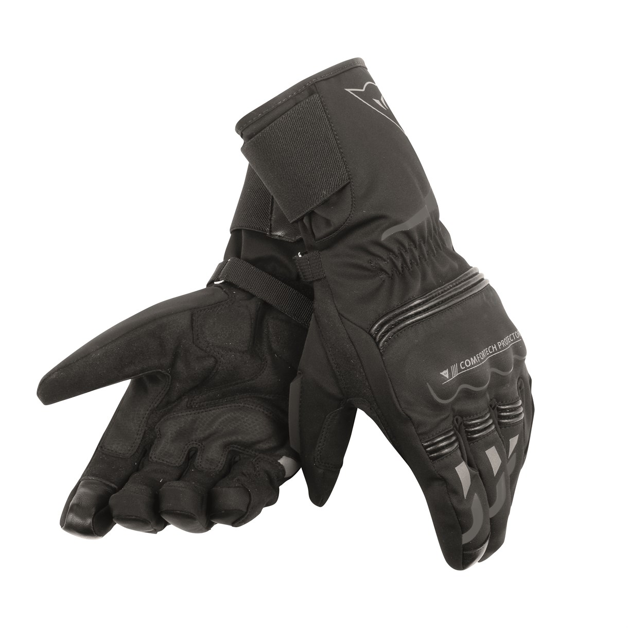 Dainese Tempest Unisex Black Black D-Dry Kadın Long Eldiven - Eldivenler